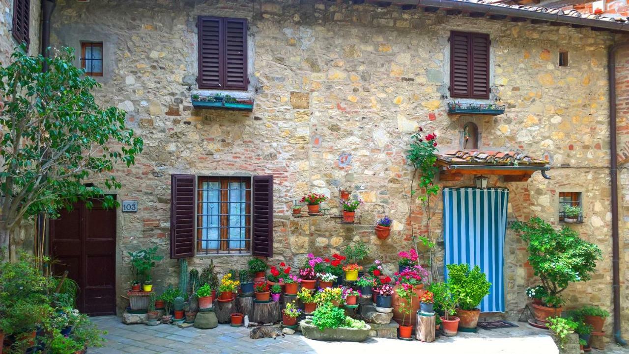 Il Papavero - Montefioralle Apartment Greve in Chianti Kültér fotó