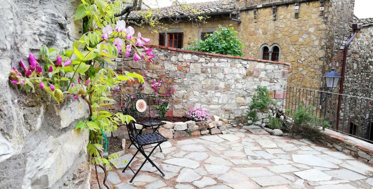 Il Papavero - Montefioralle Apartment Greve in Chianti Kültér fotó